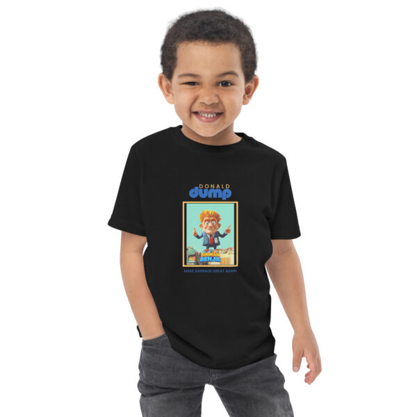 Donald Dump Toddler jersey t-shirt