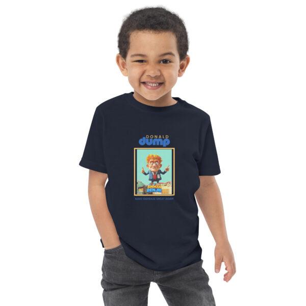 Donald Dump Toddler jersey t-shirt - Image 8